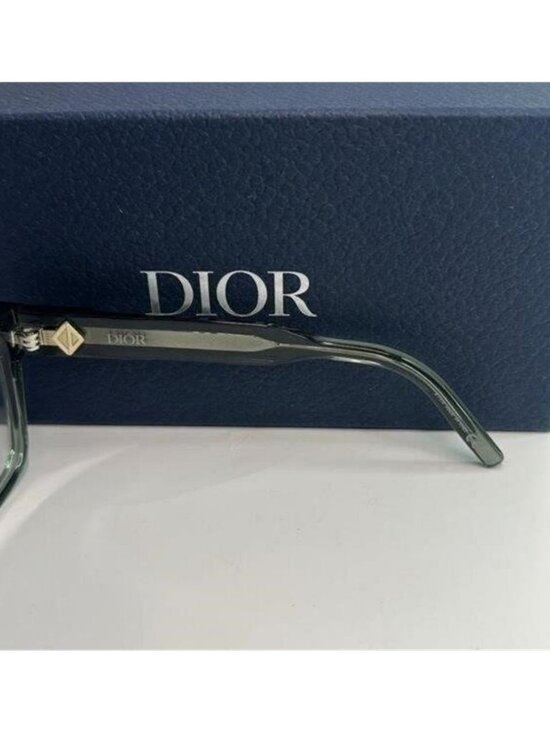 New Dior CD Diamond S6I Optical Glasses transparent Green Fast Ship! main image 6